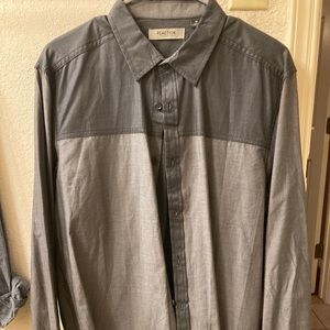 Kenneth Cole Casual Long Sleeve Button Up